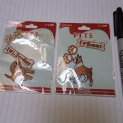 Iron-On Appliques • Set of 2