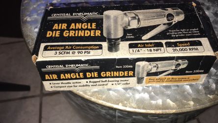 Central pneumatic grinder