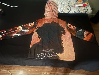 Rod wave knitted sweater
