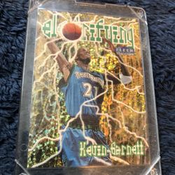 Kevin Garnett Fleer Electrifying 