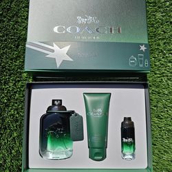 Perfumes Coach Green Set $75