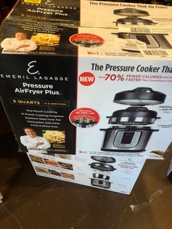 Pressure air fryer plus