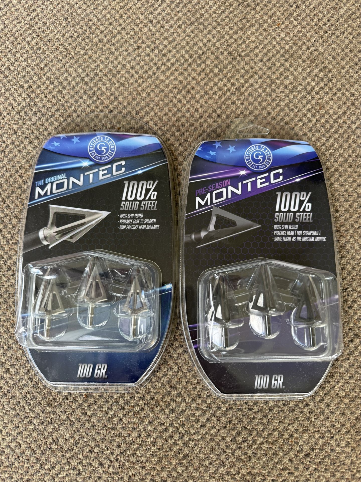 G5 Montec Broadheads And Practice Heads