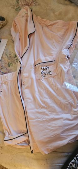 Rae Dunn Bride Squad Pajama Set