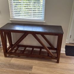 Arhaus Marble Entry Way Table 