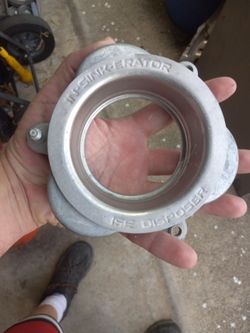 Garbage disposal attachment