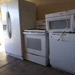 Refrigerator Stove Microwave And Dishwasher