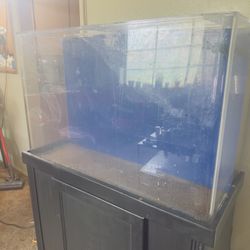 55 Gallon Acrylic Fish Tank With Stand
