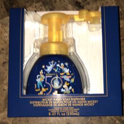 Disney 50th Anniversary Mickey Foam Soap Dispenser 