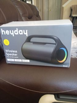 Heyday Portable Bluetooth Speaker 🔊🔊