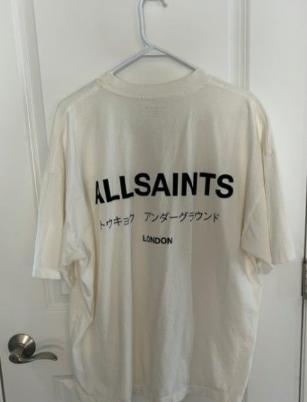 ALLSAINTS Underground Oversized Crew Neck T-Shirt