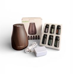 InnoGear Aromatherapy Diffuser w/Essential Oils, Ultrasonic, Compact Home/Office