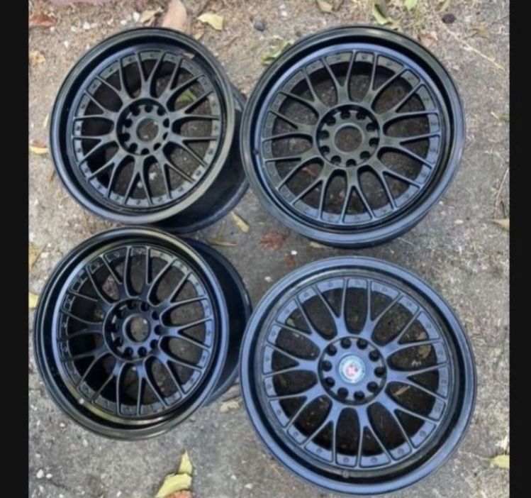 4 - 18x8.5 5x114.3 5x4.5 5x100 5x3.94 Wrx Crosstrek Infiniti G35 G37 Q50 Q60 350z Altima Civic Kia Accord Camry Wheels Rims !!!!!!!!!!
