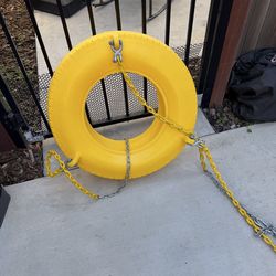 Tire swing add on