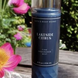 Bath And body Works Perfume  Fragrance Body Splash spray LAKE SIDE CITRUS 