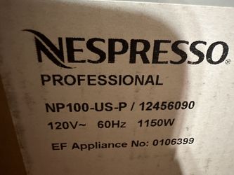 Nespresso Momento 100 Professional Coffee Maker