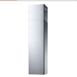 Vissani Stainless Steel Chimney Extension (up to 11 ft. Ceiling) for Pyramid Kitchen Island Range Hood