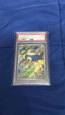 Pokemon center snorlax promo psa 8 nm-mt