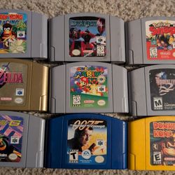 Nintendo 64 N64 Games