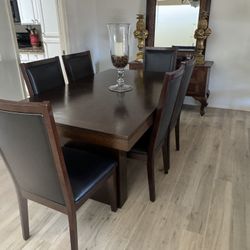 Z Gallerie Dining Table And Chairs