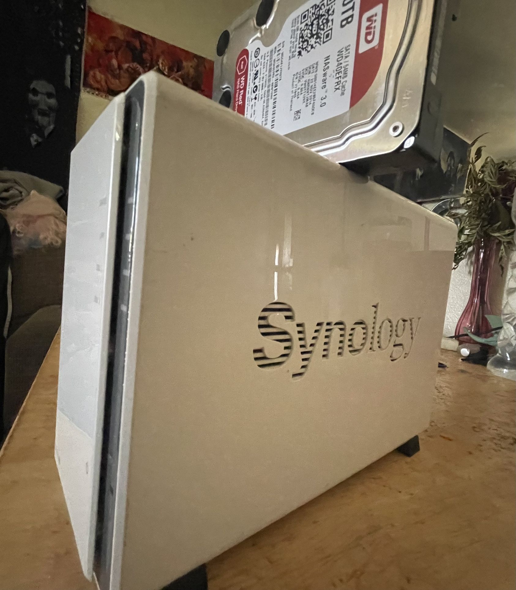 Synology Ds215J 8 Terabytes && A Extra 4 Terabytes Hardrive