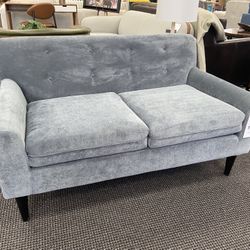 Century Gray Loveseat