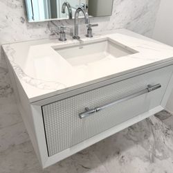 Custom Luxury Floating Vanity Package -Kholer – Original Retail Value $5,500+