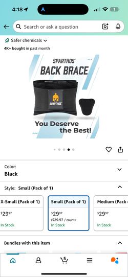 Sparthos Back Support Belt