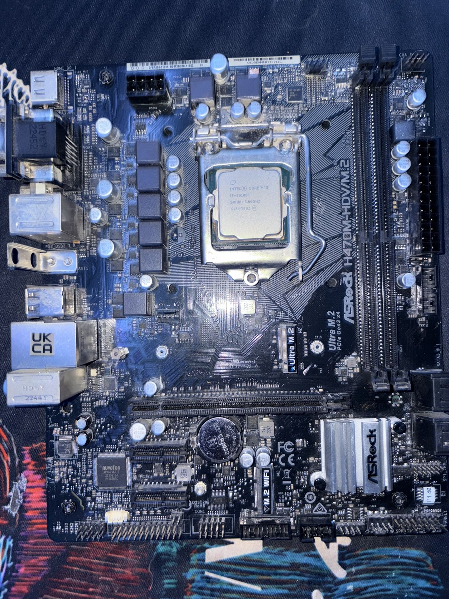 CPU & MOTHERBOARD & FAN combo