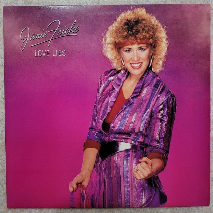 Janie Fricke Love Lies LP Record Album Vinyl