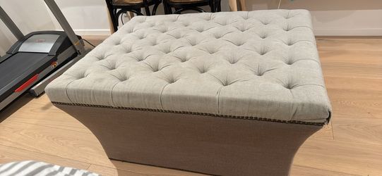 Beautiful storage ottoman