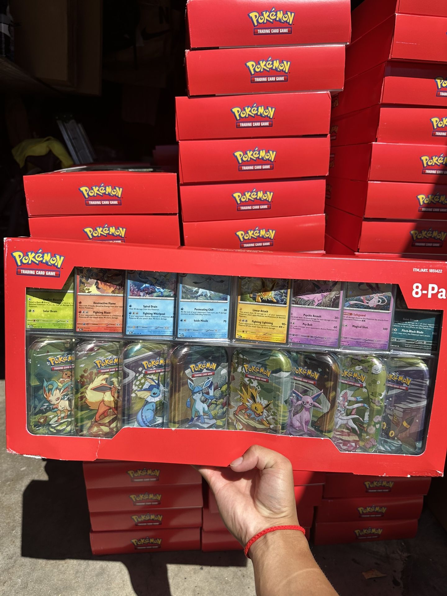 Pokemon Prismatic Costco Mini Tins 8 Pack