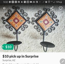 10 candle holders