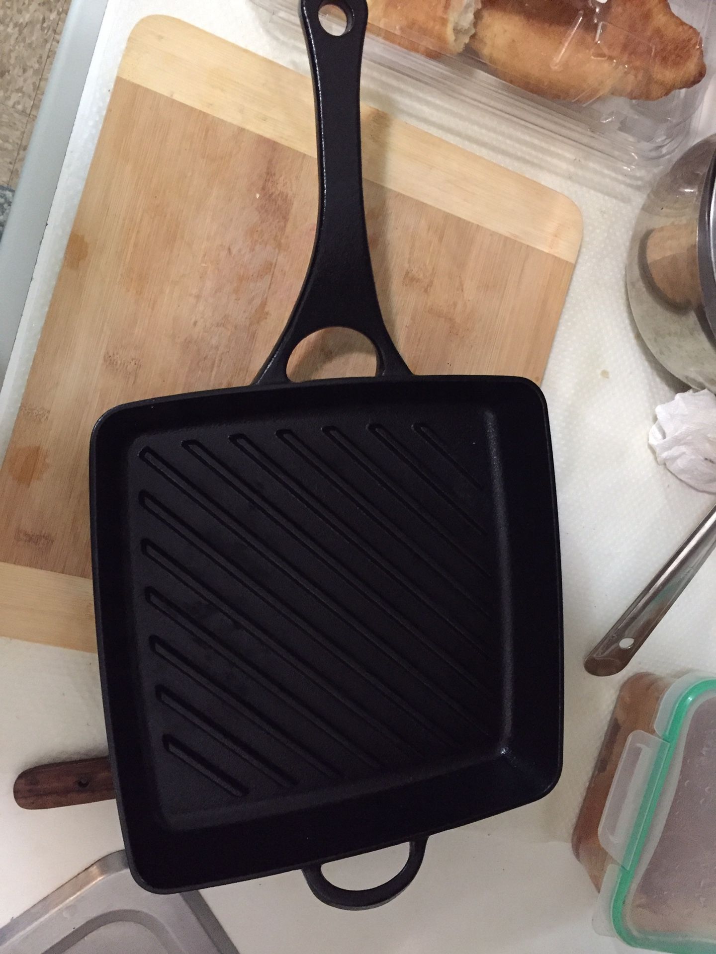 Cooks cast iron grill 11”