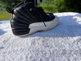 Air Jordan 12 Black White High-Top Sneaker