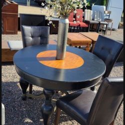 Table And 3 Chairs