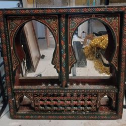 Antique Heavy Mirror