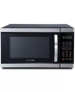 The Farberware FMO11AHTBKB professional 1.1-cubic-foot countertop microwave 1000 watts
