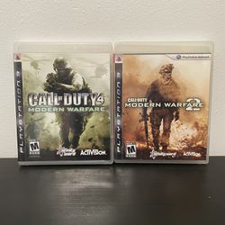 Call Of Duty Modern Warfare Bundle PS3 PlayStation 3 CIB Video Games COD