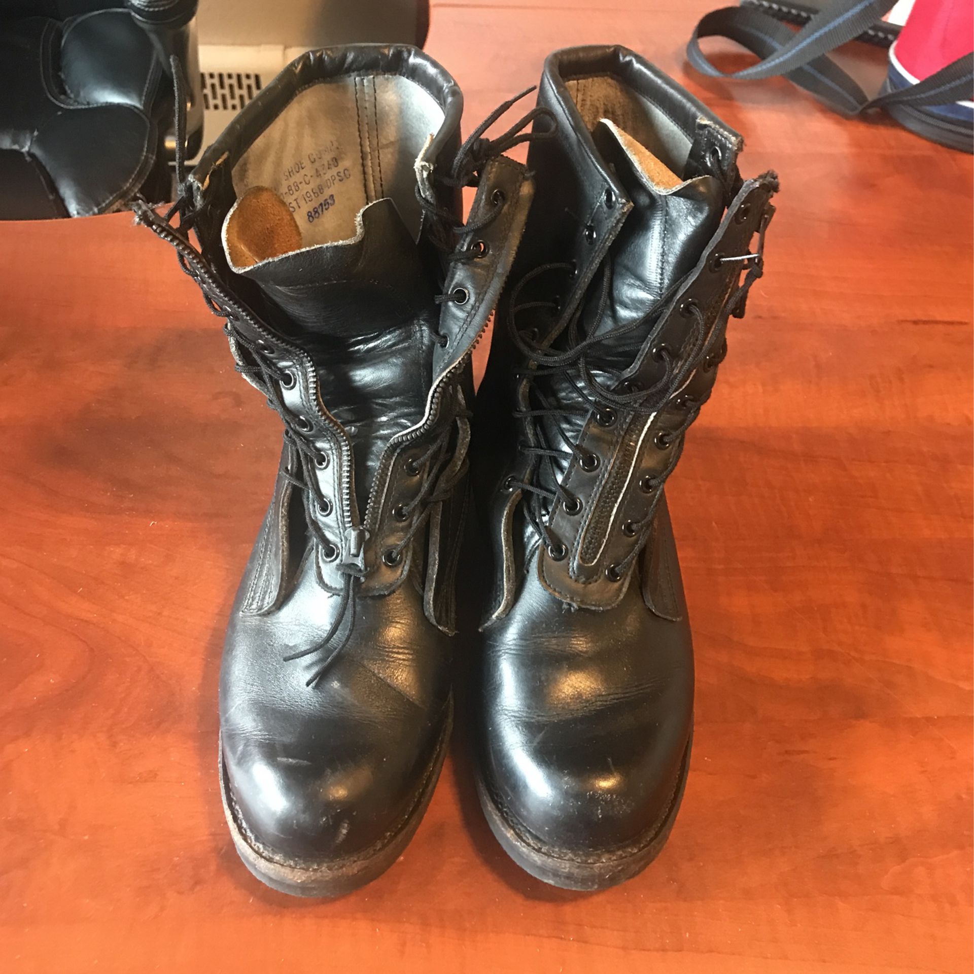 8EE 1988 Air Force Leather Boots