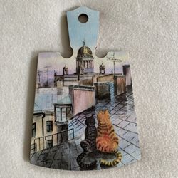 Kitties In Love Decorative Board