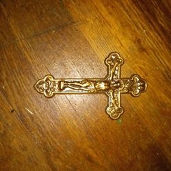 Brass Crucifix 
