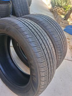 2 newer tires 255/55/20..Goodyear Assurance..