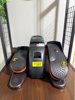 Motorized elliptical trainer