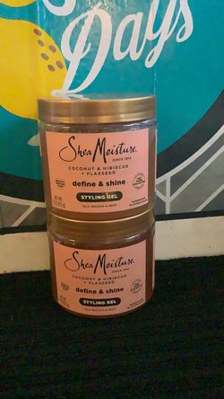 SheaMoisture Coconut & Hibiscus Define & Shine Styling Gel – $7 each price is firm