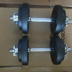 50lb Adjustable Dumbbell Sets