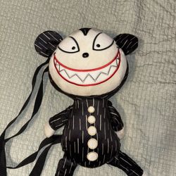 Nightmare Before Christmas Vampire Teddy Plush Backpack 