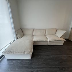 Beige Cloud Sectional (Brand New)