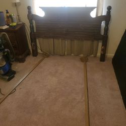 Adjustable Bed Frame w/Head and Foot Boards