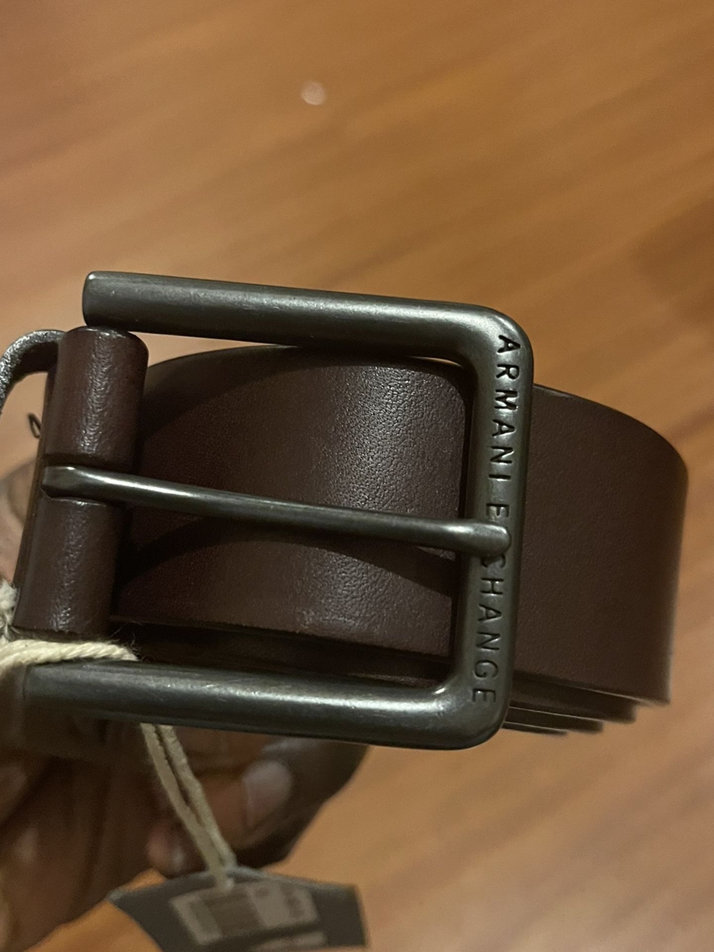 ARMANI Exchange Men Dark Brown Belt